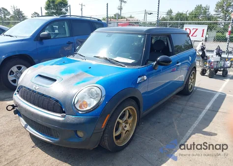 2008 Mini Cooper S Clubman from USA, damaged, VIN WMWMM33598TP71014